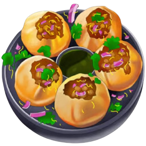 Food,image, Panipuri at eatnearby